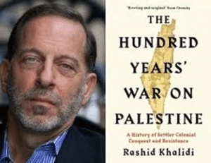 Rashid Ismail Khalidi is a prominent writer and historian of Palestinian origin and Edward Said professor at Columbia University.