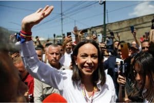 María Corina Machado, leader of the Venezuelan opposition