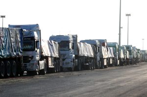 Humanitarian aid behind the gates of Gaza