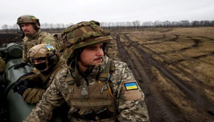 Ukrainian soldiers