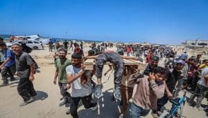 Hungry Palestinians