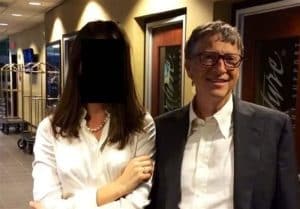 Bill Gates at Epstein's house