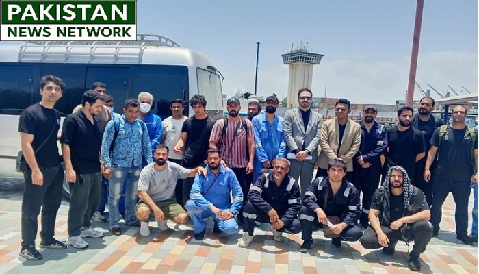 Iranian crew members